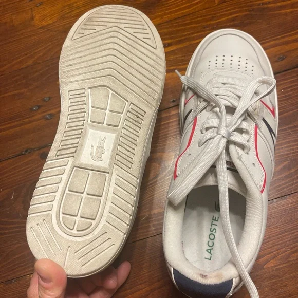 Lacoste | Sneakers L001 Men’s Leather Trainers - Picture 8 of 11